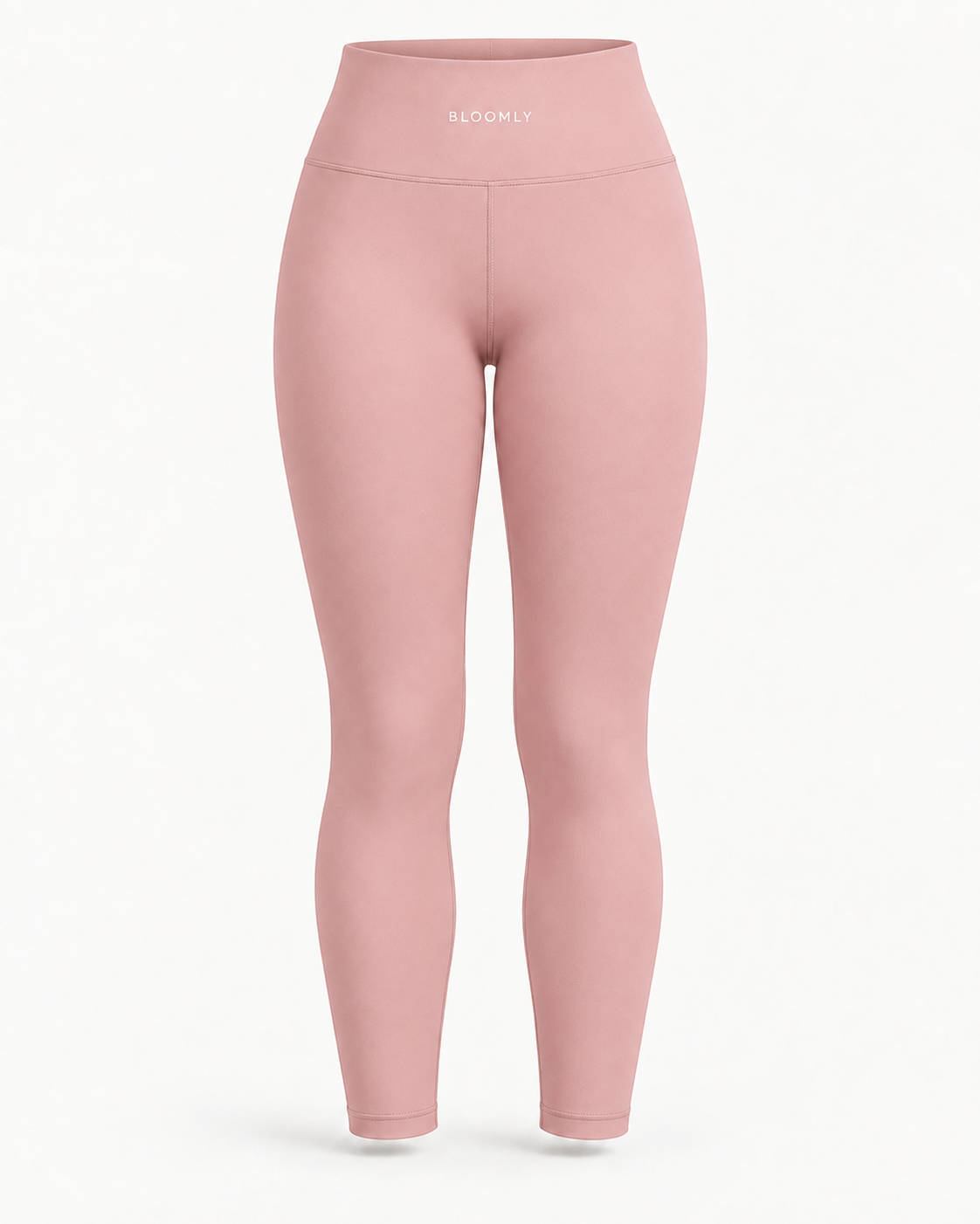 BLOOMLY ACTIVE High-Waisted 7/8 Gym Leggings in bloom pink, product front